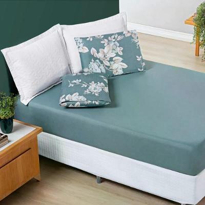 Jogo De Cama Queen Estampado 03 Peças 200 Fios Avere Primavera Primavera