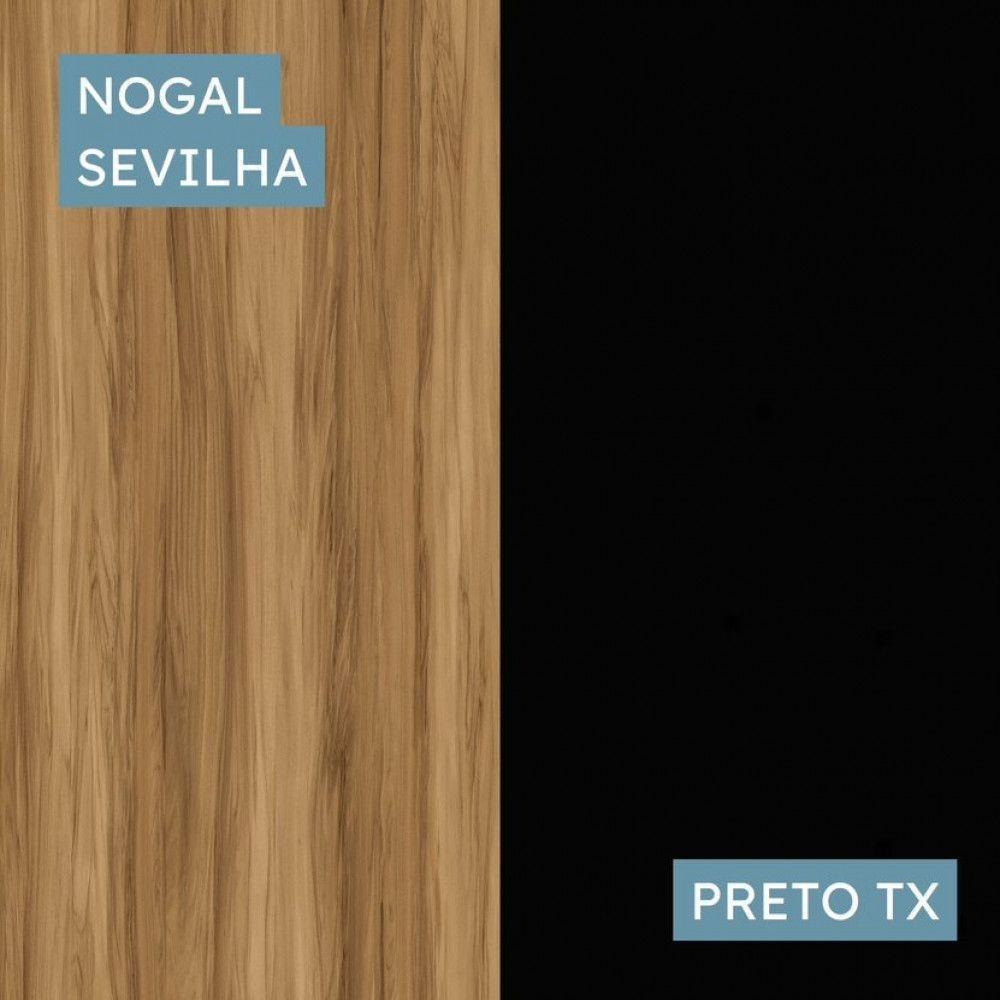 Gaveteiro Móvel Office Com 2 Gavetas E 1 Pasta Web Office Nogal-preto - 8