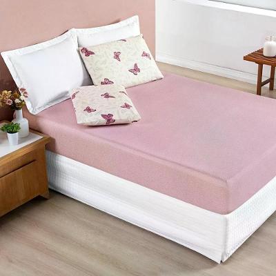 Jogo De Cama King Estampado 03 Peças 200 Fios Avere Borboletas Borboletas