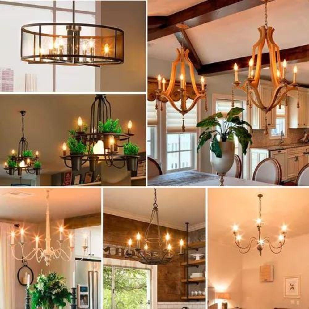 Kit 3 Lâmpadas Incandescente Taschibra Vela 25w E14 Clara 110v - 5