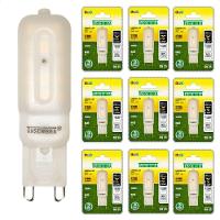 Kit 10 Lâmpadas Led Taschibra G9 Bipino 2,5w Leitosa 2700k 110v - 1