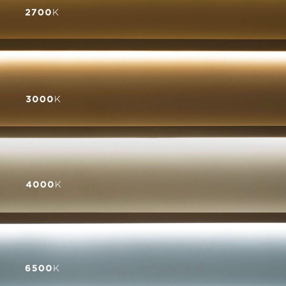 Kit 3 Painel De Led Quadrado Embutir Recuado 6w Bivolt Taschibra 6500k Frio - 10