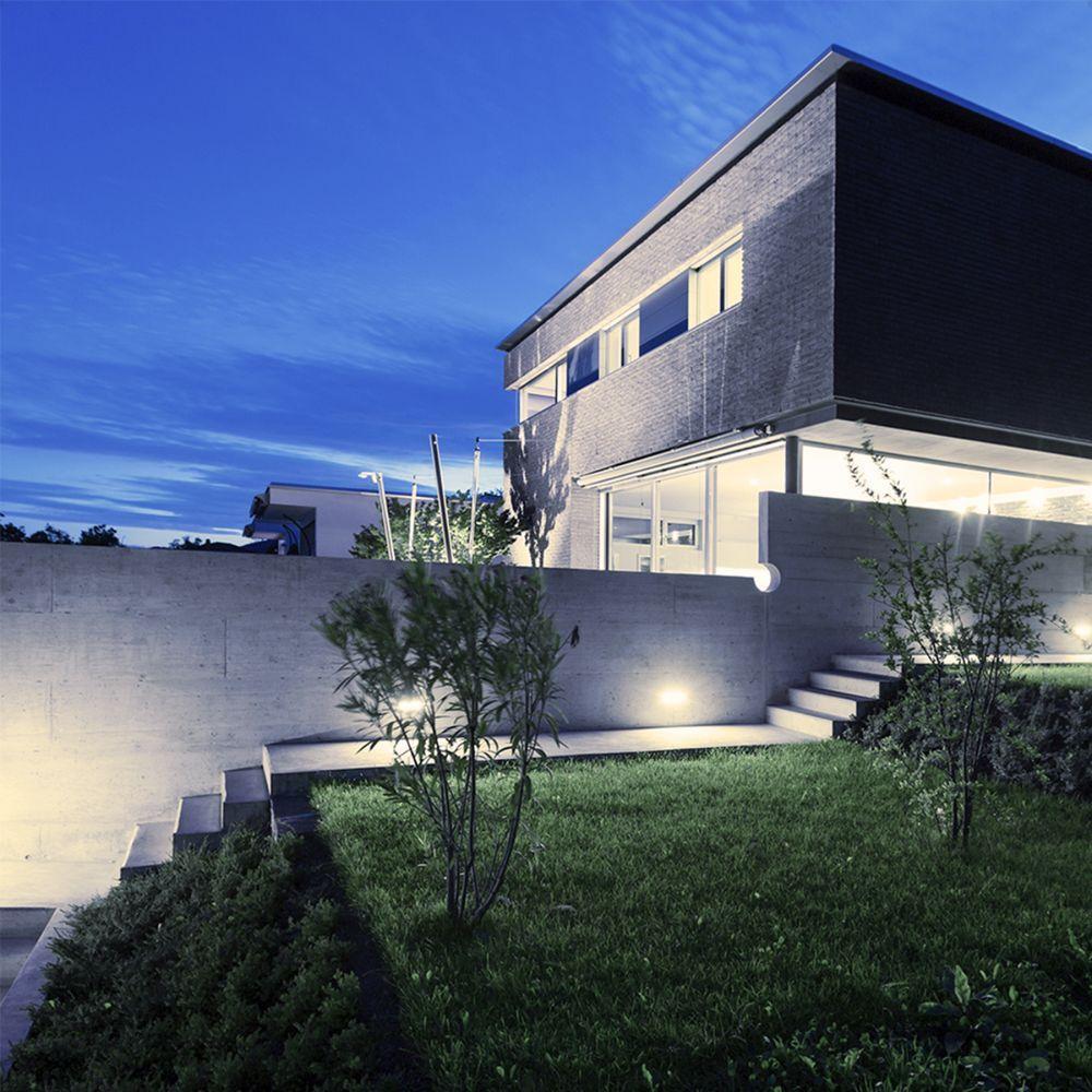 Kit 5 Arandela Tartaruga Led Taschibra Phare Slim 32w Ip65 4000k Bivolt Preto - 3