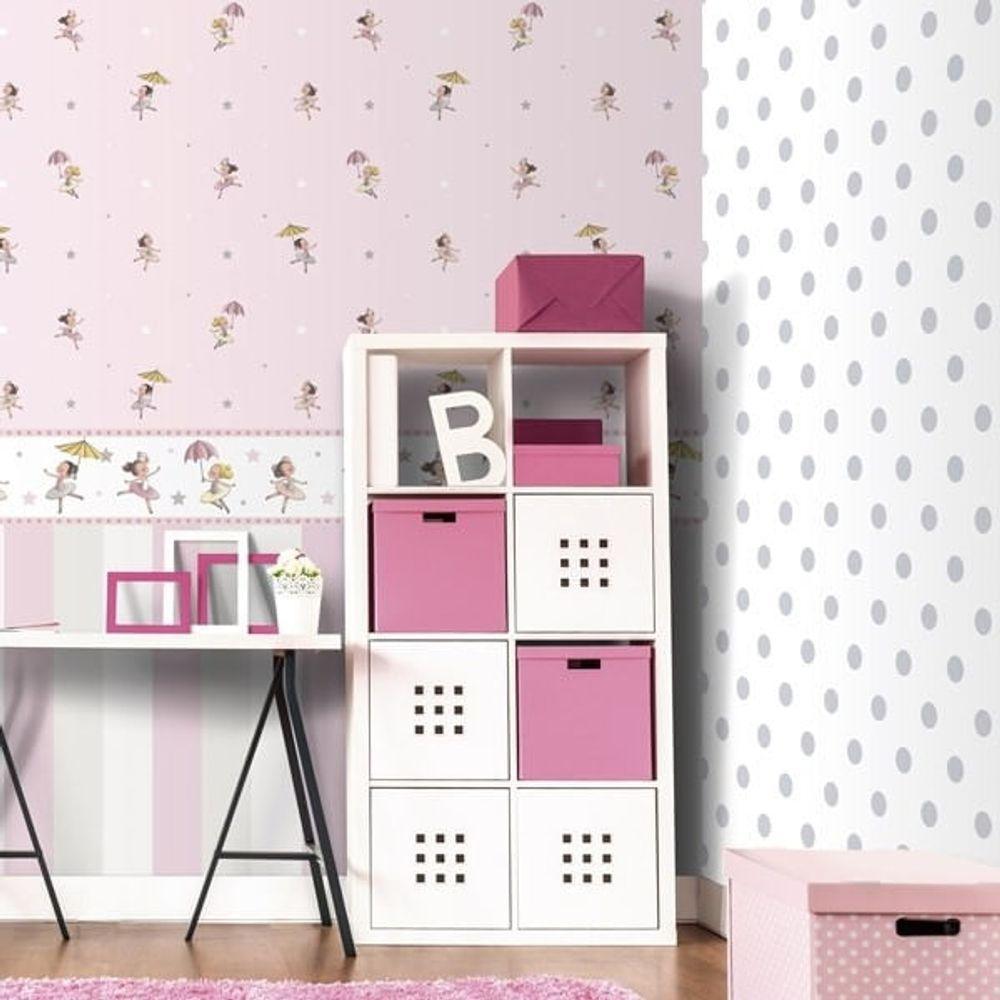 Papel De Parede Treboli Poás Cinzas 5853 - Rolo: 10m X 0,53m - 3