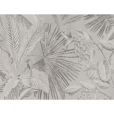 Papel De Parede Inspire Folhagem Cinza 221186