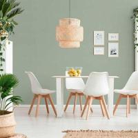 Papel De Parede Antigua Aspecto Têxtil Verde 371788ag - 1