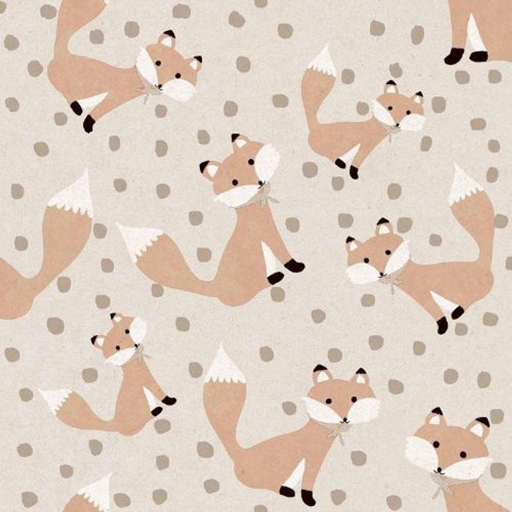 Papel De Parede Minime Infantil Bege 17119 - 1