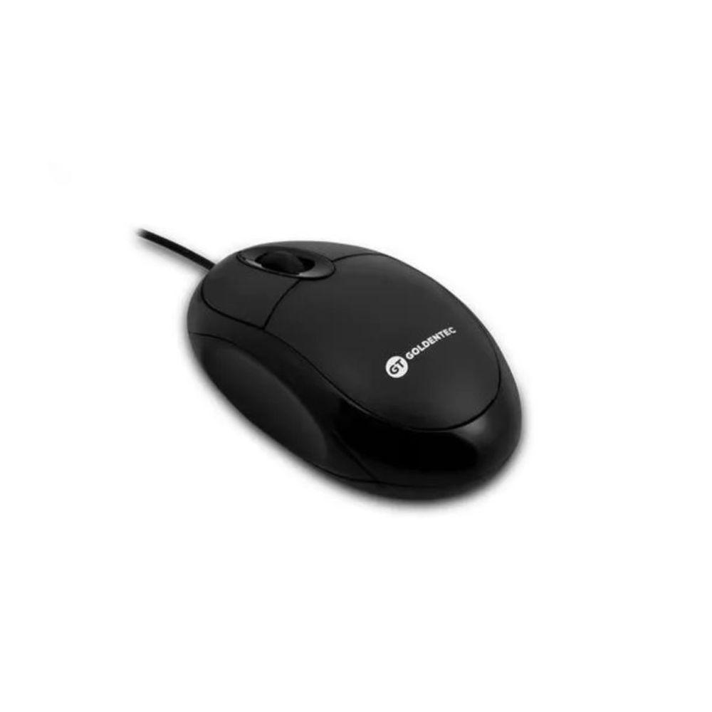 Mouse Usb óptico Goldentec 1200 Dpi Preto - 2