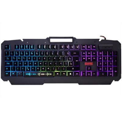 Teclado Usb Gamer K-mex Shuriken Kmj9 Led Rgb