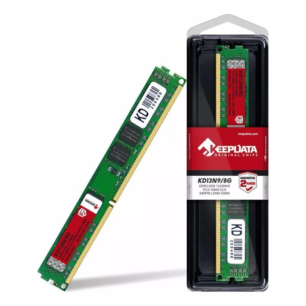 Memoria Ddr3 8gb 1333mhz Keepdata - 1