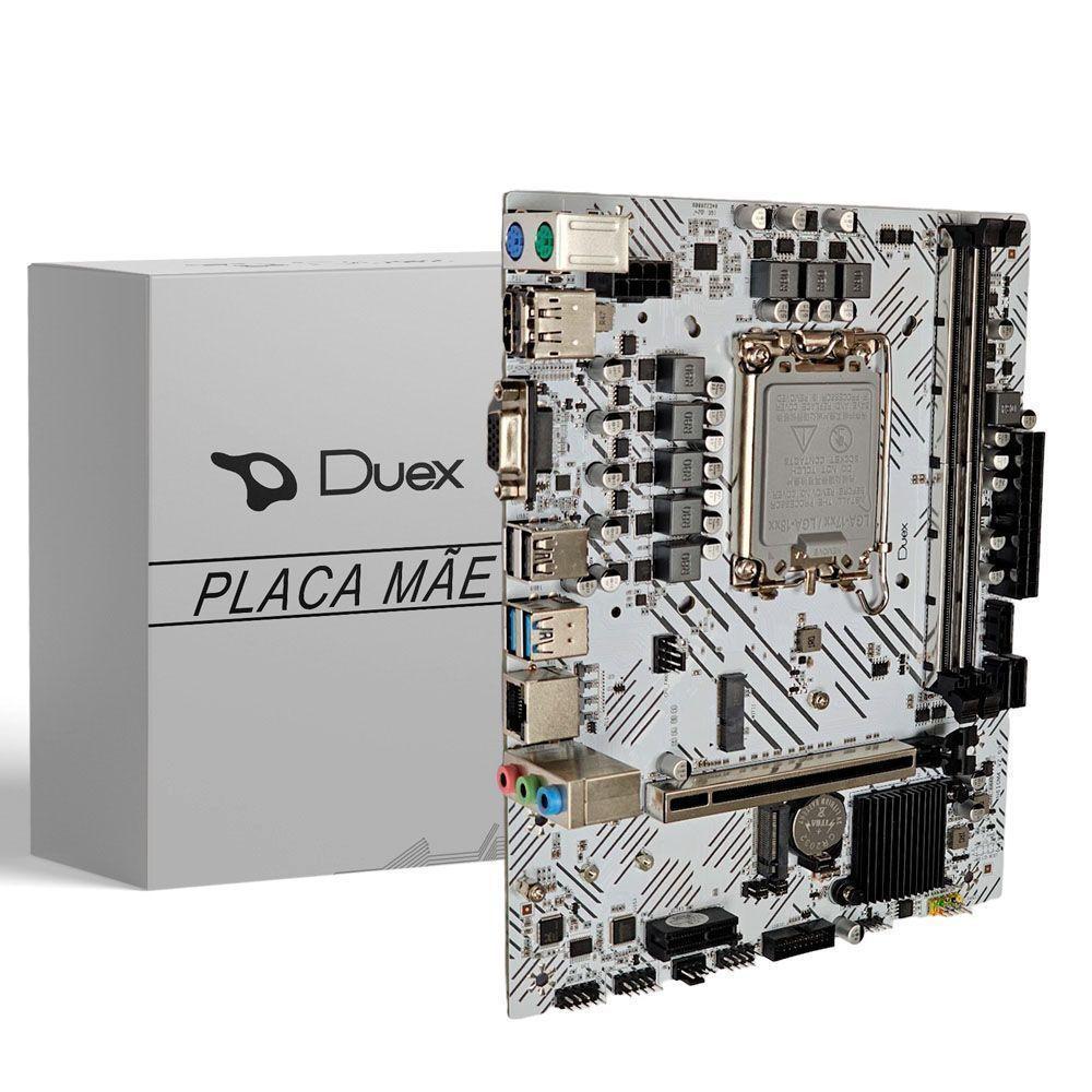 Placa Mãe Duex H610st Pro Lga 1700 Ddr4 - 1