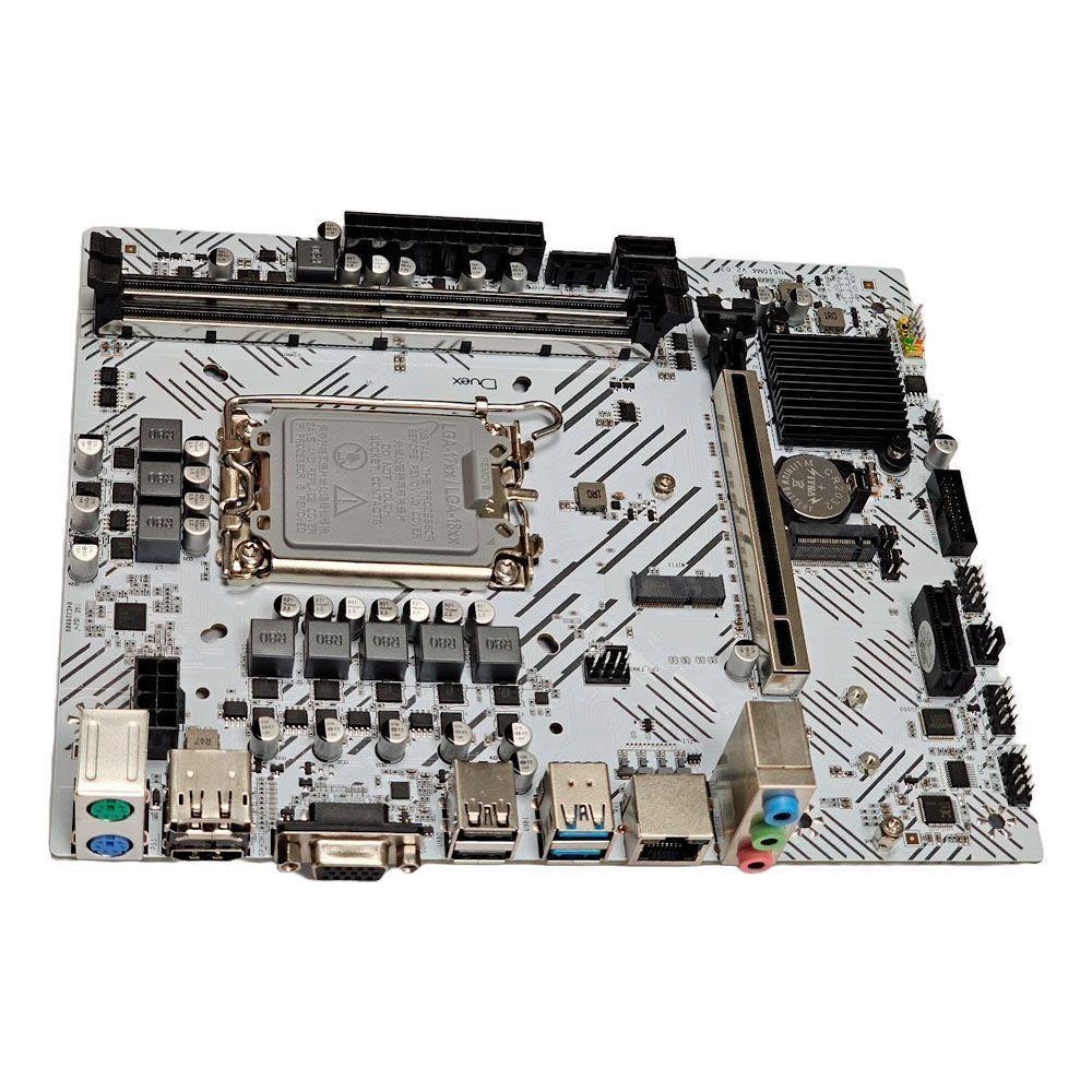 Placa Mãe Duex H610st Pro Lga 1700 Ddr4 - 2