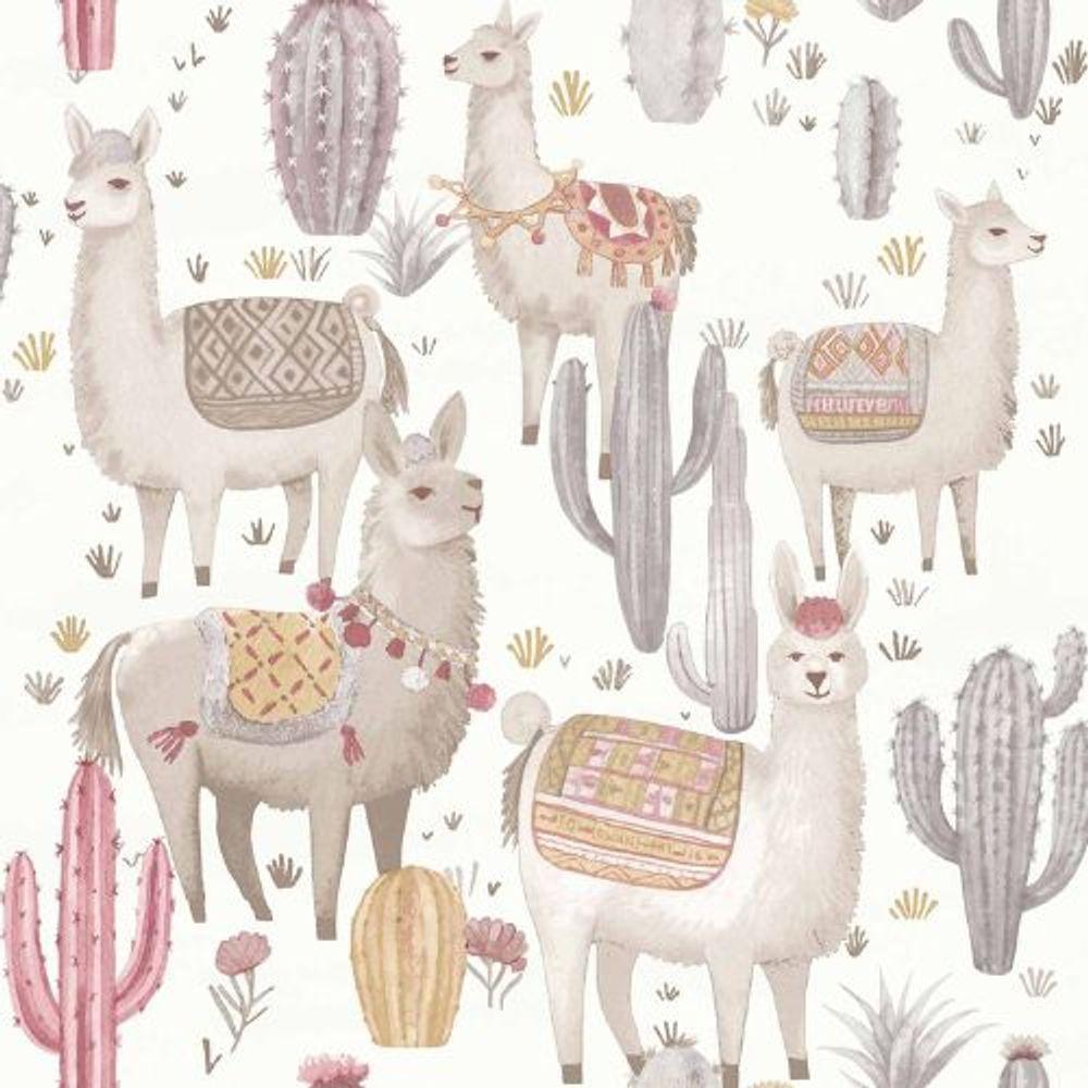 Papel De Parede Minime Infantil Branco 17111 - 1