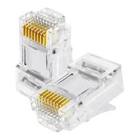 Conector Rj45 Macho Pacote C- 100pcs - 1