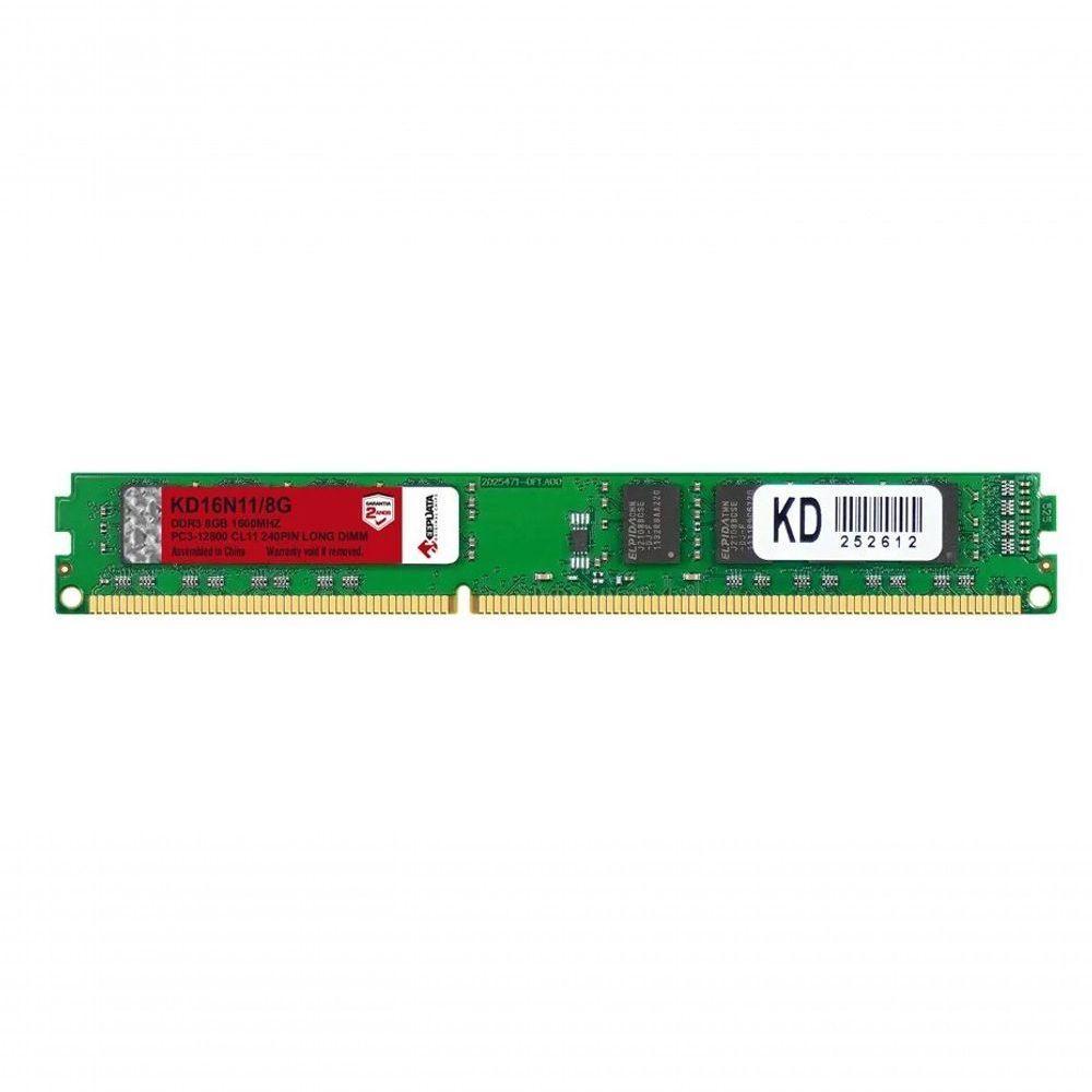Memoria Ddr3 8gb 1600mhz Keepdata Kd16n11-8g - 1