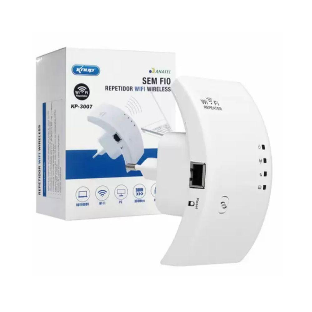Repetidor De Sinal Kp-3007 Wireless-n 300 Mbps Knup - 2