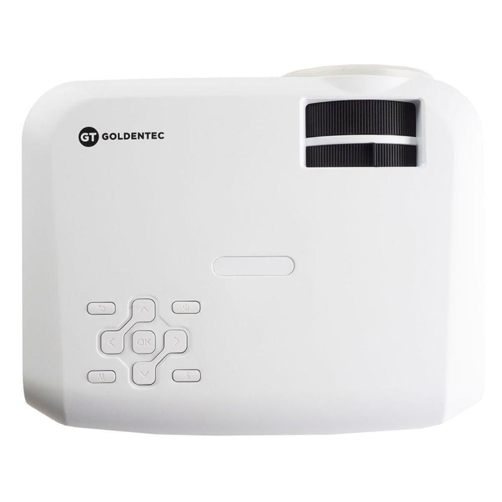 Projetor Goldentec Gt2000 Hd 2000 Lumens Com Hdmi, Av, Vga, Usb E Sd Card - 2