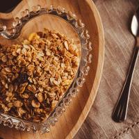 Kit Com 2 Bandejas De Coração Em Bambu Servir Decorar 17x16,5cm - 7