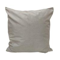Capa Para Almofada Veludo Cristal 45cm X 45cm Bege Neutro - 1