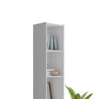 Estante Livreiro Organizador Multiuso Para Escritório Janaína Branco- Mabe Magazine - 2