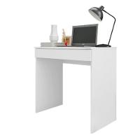 Escrivaninha Mesa Para Computador Multiuso Com Gaveta Alexia Branco- Mabe Magazine - 1