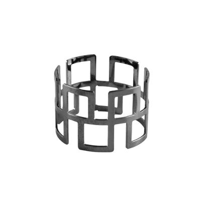 Porta Guardanapos Em Ferro Suécia Mimo Style Black