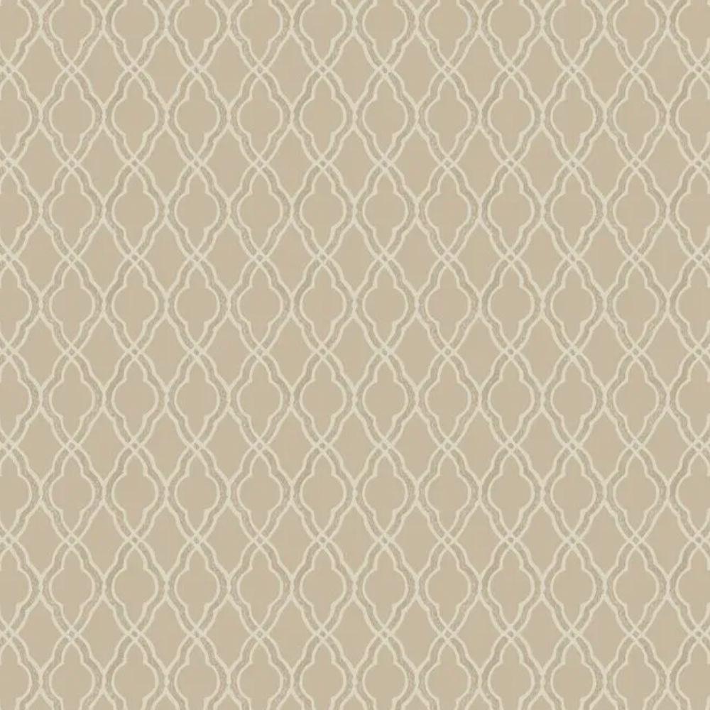 Papel De Parede Thema Geométrico Bege 28833 - 1