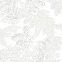 Papel De Parede Thema Folhagem Branco 28810 - 1