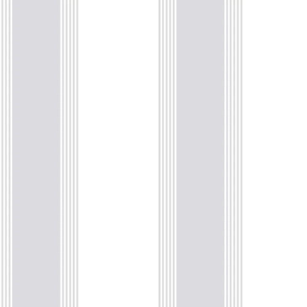 Papel De Parede Thema Listrado Cinza 28870 - 1