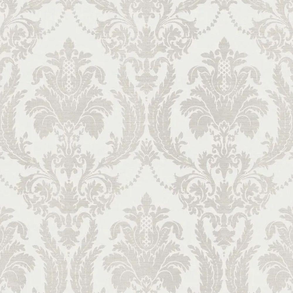 Papel De Parede Thema Damask Branco 28802 - 1