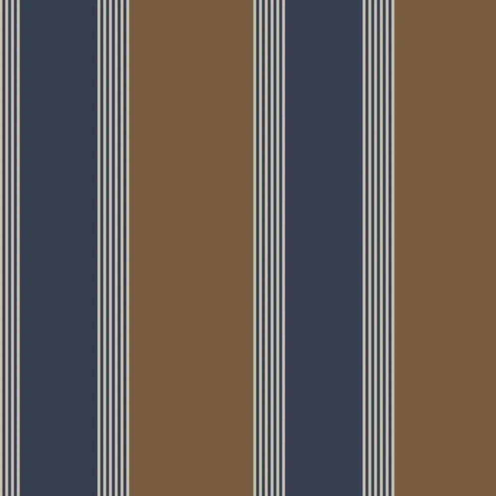 Papel De Parede Thema Listrado Marrom 28879 - 2