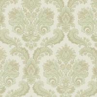 Papel De Parede Thema Damask Verde 28825 - 1