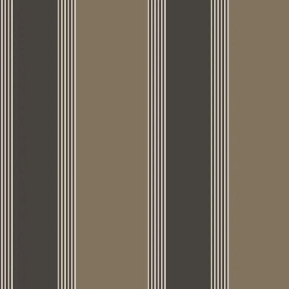 Papel De Parede Thema Listrado Marrom 28877 - 1