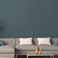 Papel De Parede Antigua Aspecto Têxtil Azul 371783ag - 1