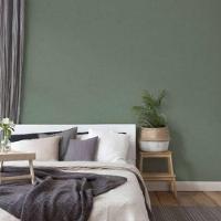 Papel De Parede Antigua Aspecto Têxtil Verde 371787ag - 1