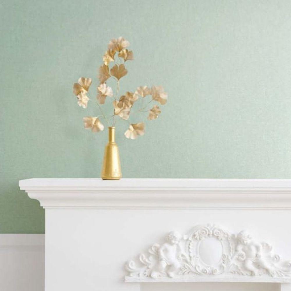 Papel De Parede Sheilas Textura Verde 34418 - 1