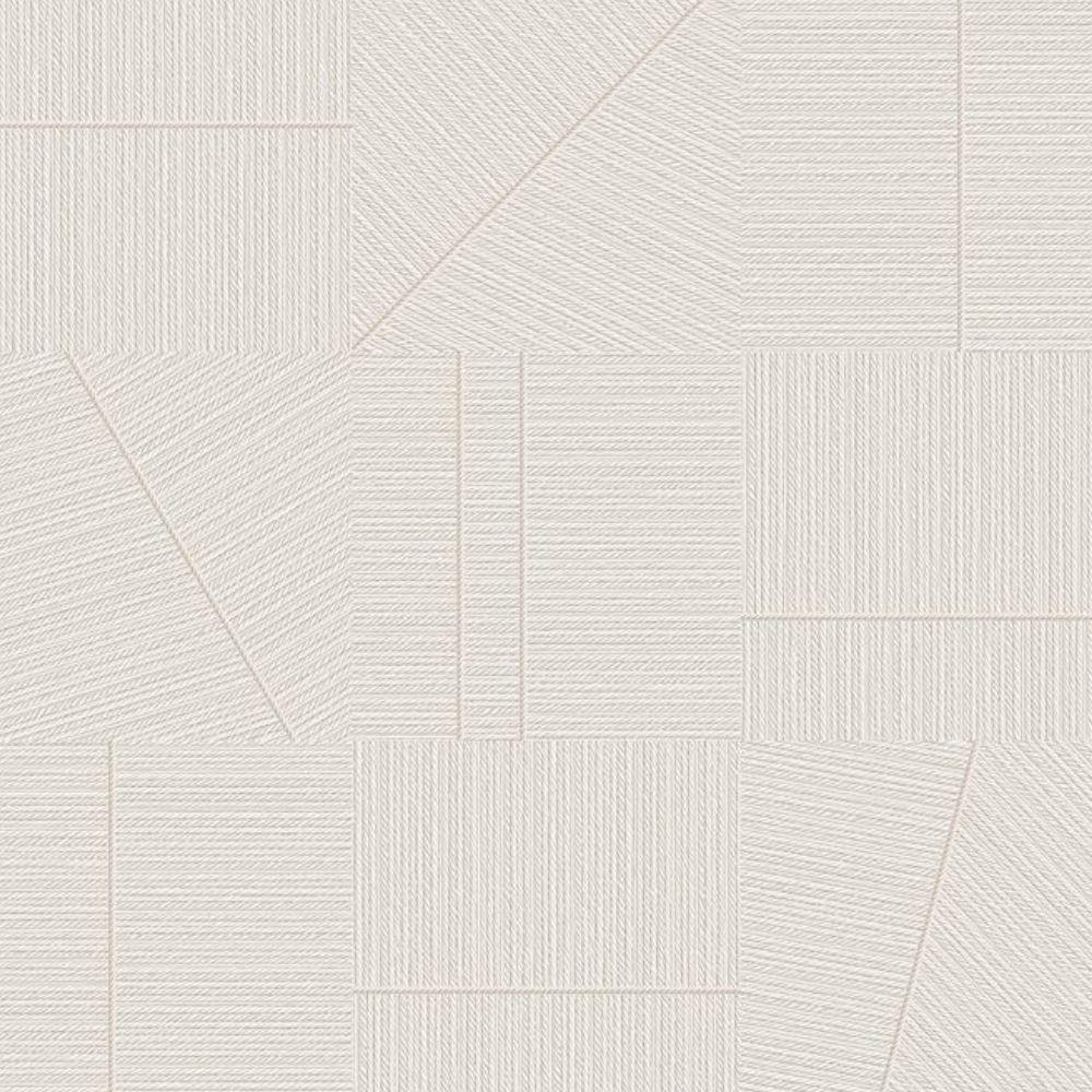 Papel De Parede Tissé Geométrico Bege 25441 - 2