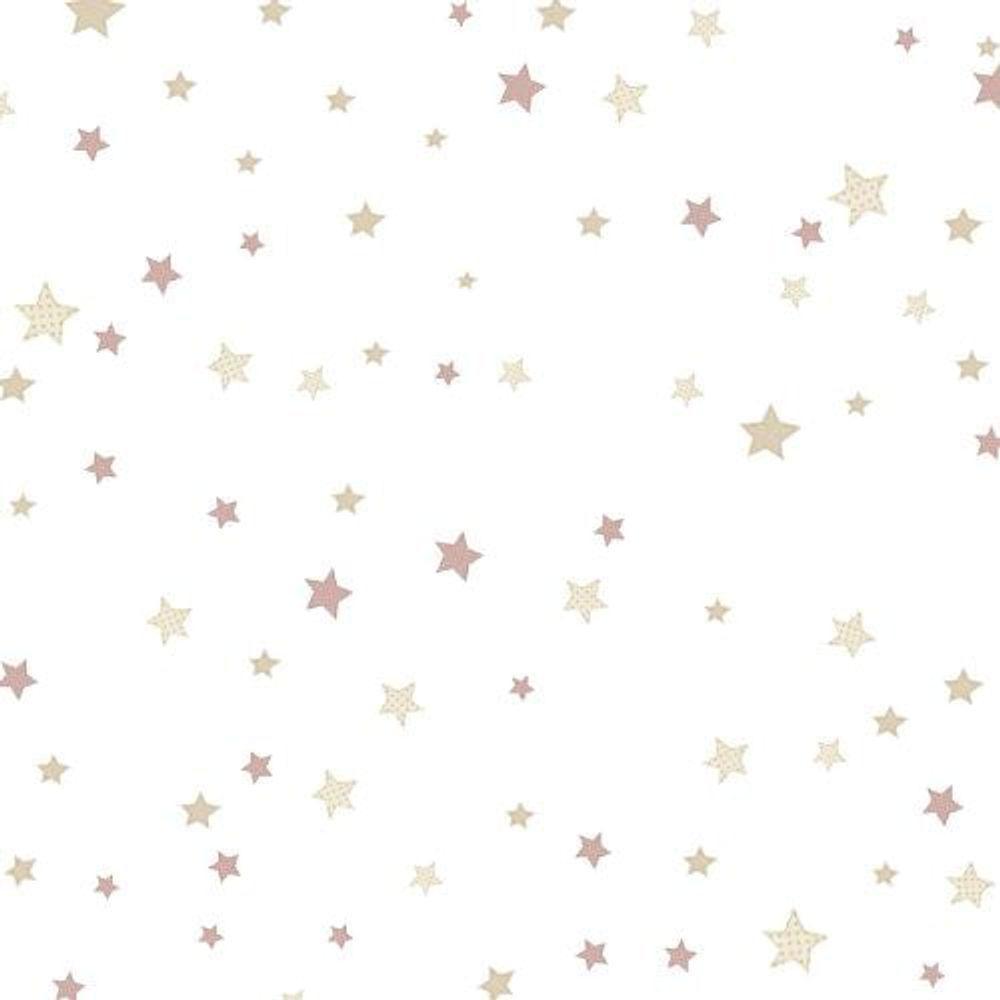 Papel De Parede Happy Infantil Bege 14828 - 1