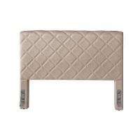 Cabeceira Cama Box Casal 1,40m Estofada Capri Linho Bege - 2