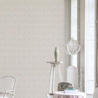 Papel De Parede Marbelina Ii Damask Bege Ti3202