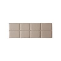 Cabeceira Painel Cama Box King 1,93m Estofada Belize Veludo Bege - 3