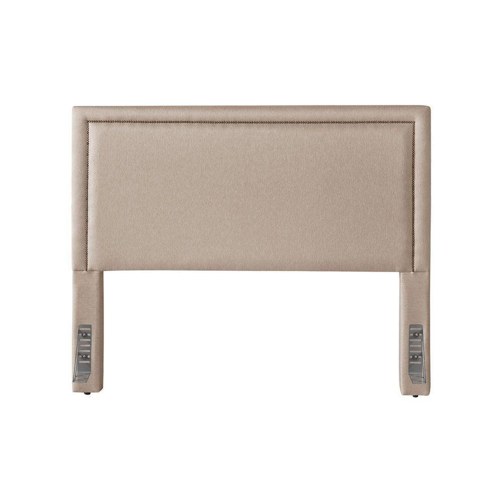 Cabeceira Cama Box King 1,93m Estofada Aruba Linho Bege - 3