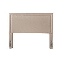 Cabeceira Cama Box King 1,93m Estofada Aruba Linho Bege - 3