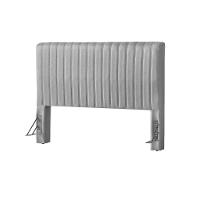 Cabeceira Cama Box Queen 1,60m Estofada Havai Linho Cinza - 2