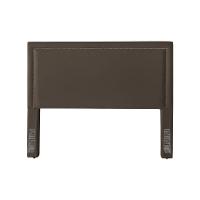 Cabeceira Cama Box King 1,93m Estofada Aruba Veludo Marrom - 3