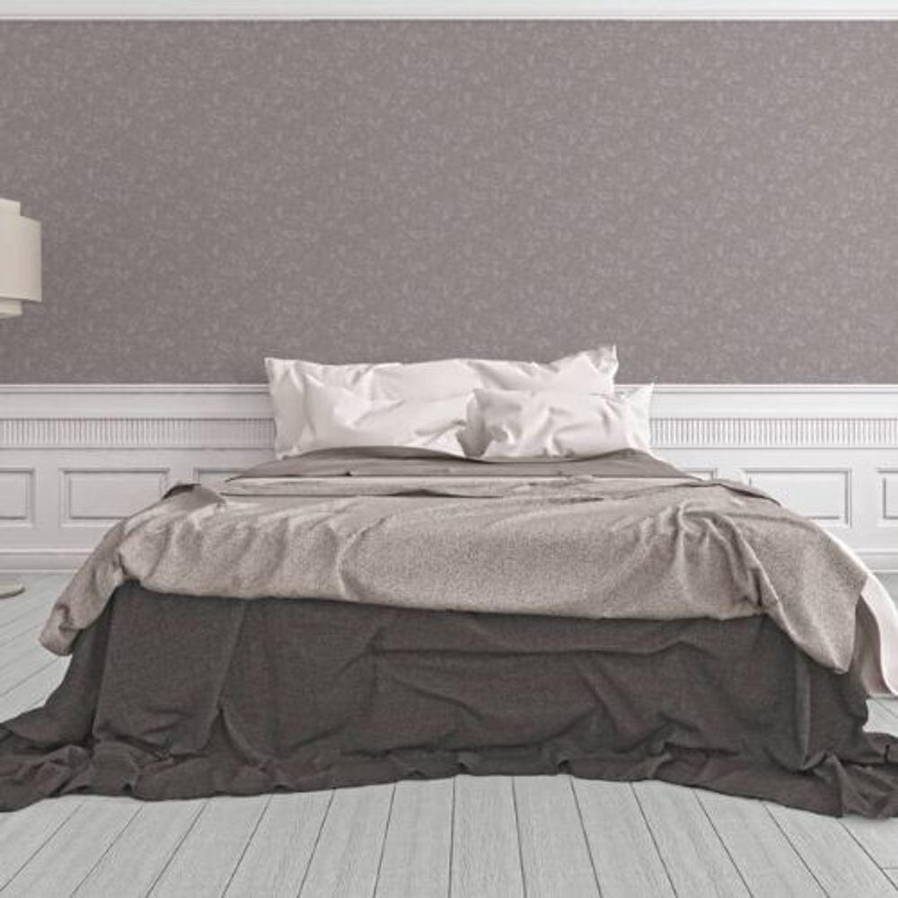 Papel De Parede Attractive 2 Folhagem Cinza 390283 - 1