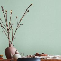 Papel De Parede House Of Turnowsky Aspecto Têxtil Verde 389026 - 1