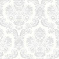 Papel De Parede Thema Damask Branco 28820 - 1