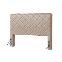 Cabeceira Cama Box King 1,93m Estofada Capri Linho Bege - 2