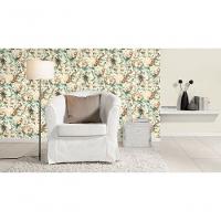 Papel De Parede Barbara Home Flores Azul E Marrom 485134 - 3